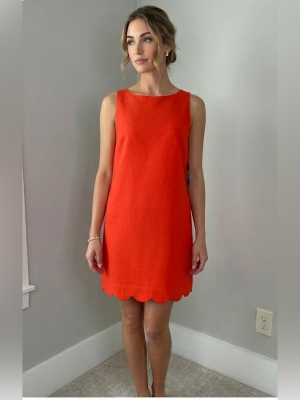 Kate Spade Red Sleeveless Mini Dress